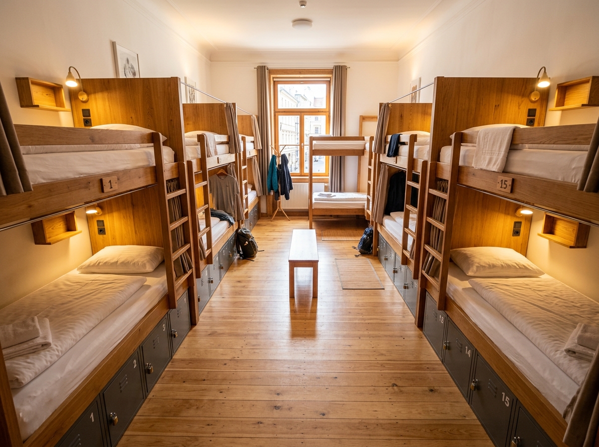 15-20 Bed Mixed Dormitory Bunk Beds
